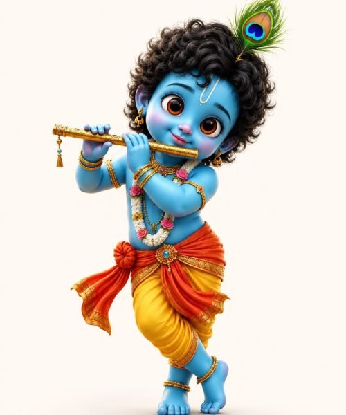 ✨Cute Krishna Vibes for Every Smile ✨ Bal Krishna HD Wallpaper ✨